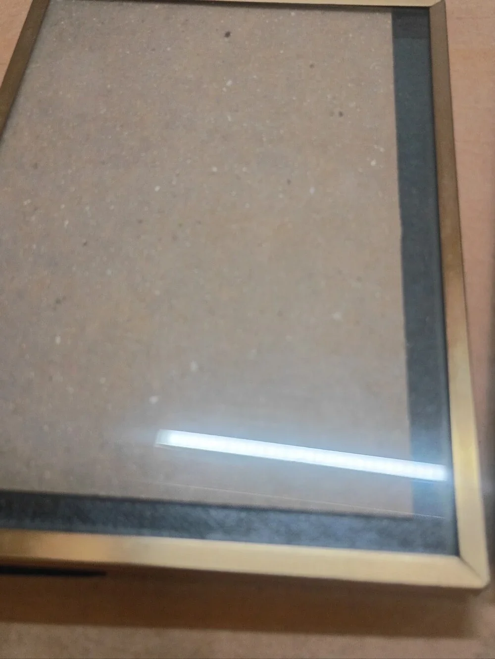 (8) Vintage Metal 5x8 Picture Frames